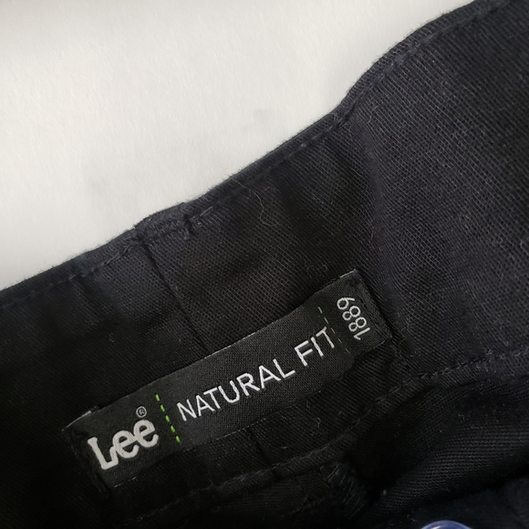 Lee Riders Womens Natural Fit Capri Pants Stretch Black Size 10 - Picture 2 of 4